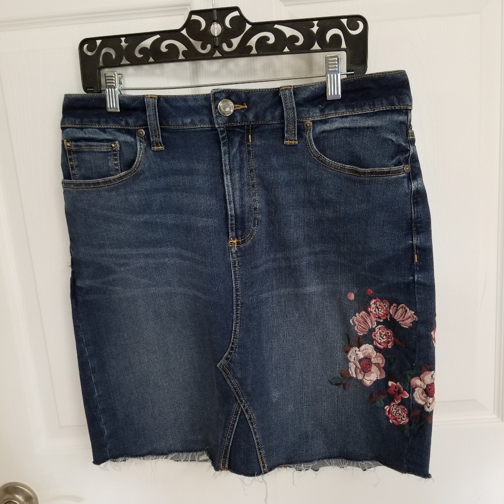 Seven7 Jean Skirt